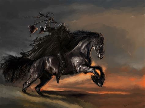 ebony horseman|the 7 horses of apocalypse.